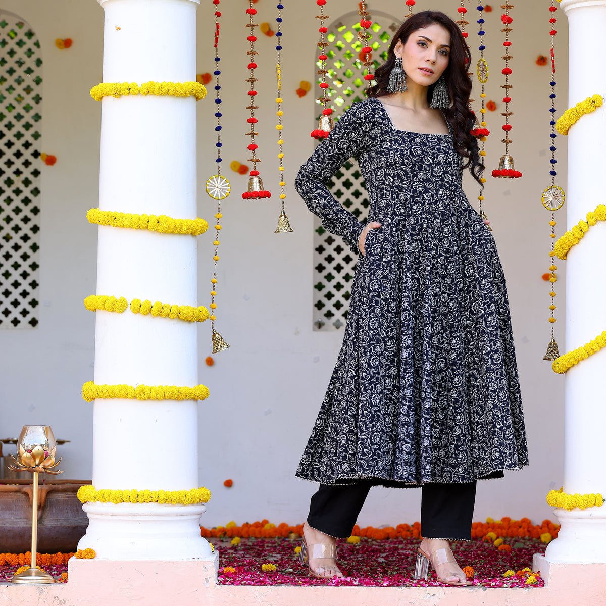 Amalkari Cotton Printed Set
