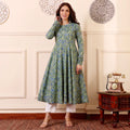 Azi Hand block Cotton Kurta