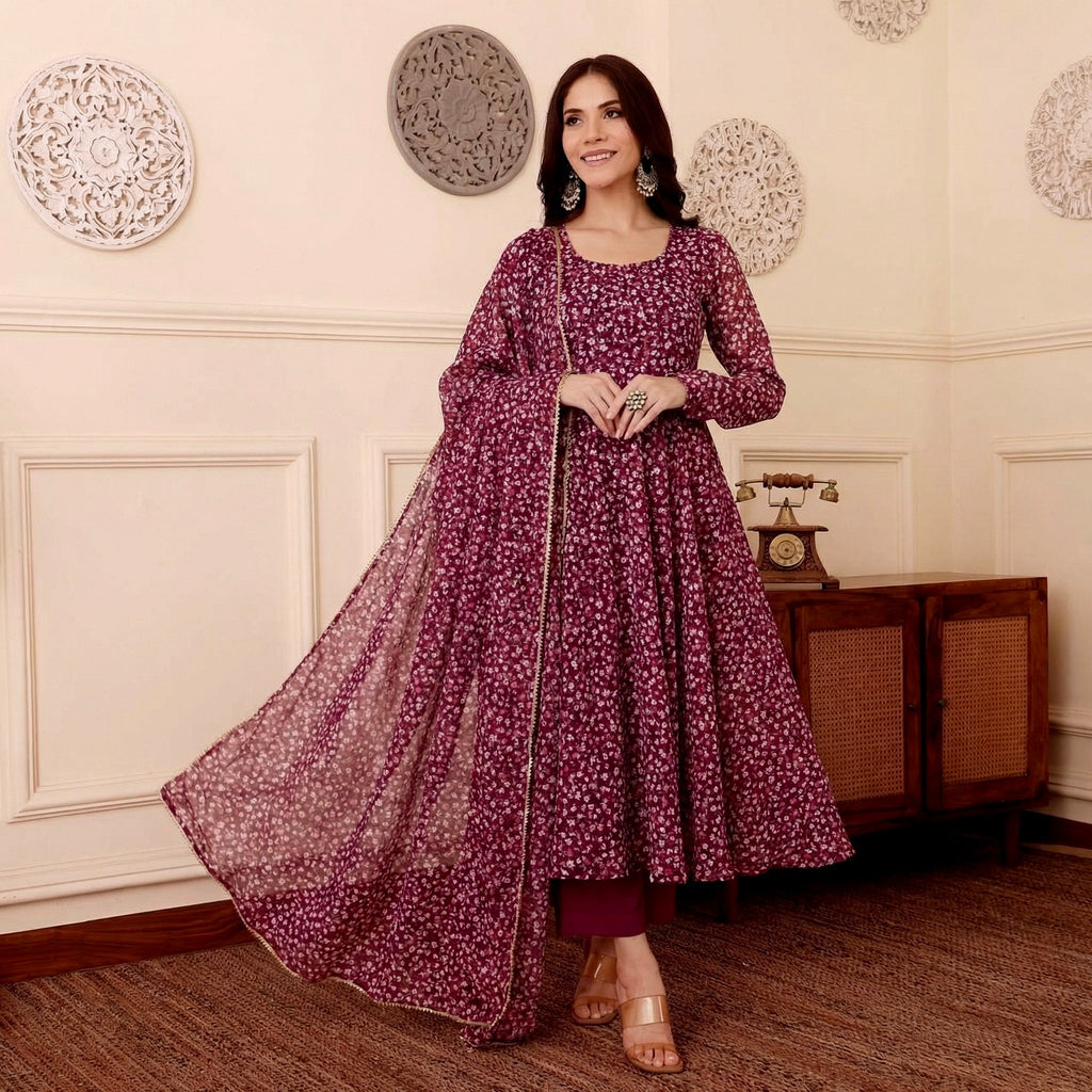 Anumeha Georgette Set