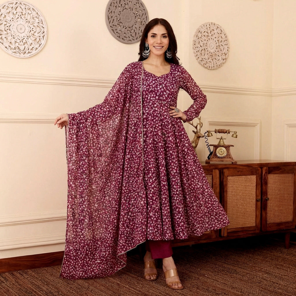 Anumeha Georgette Set
