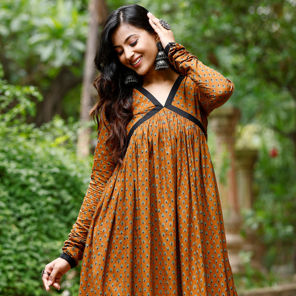Neria Flare Cotton Kurta