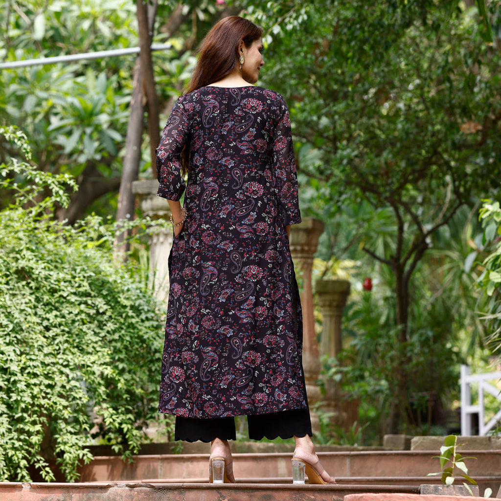 Kambhavati Georgette Set