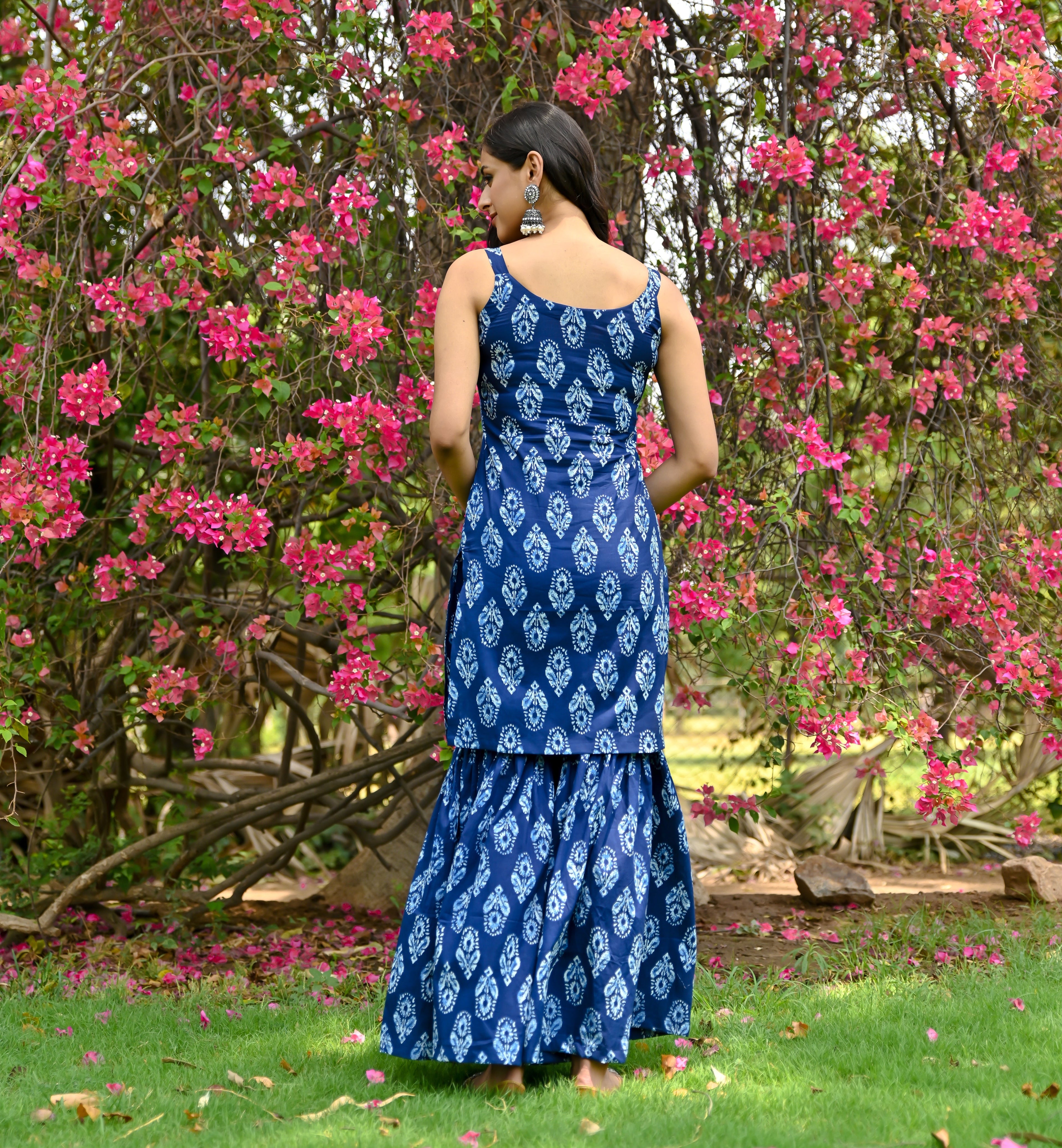 Aprajita indigo set