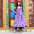 Iris Purple Kameez