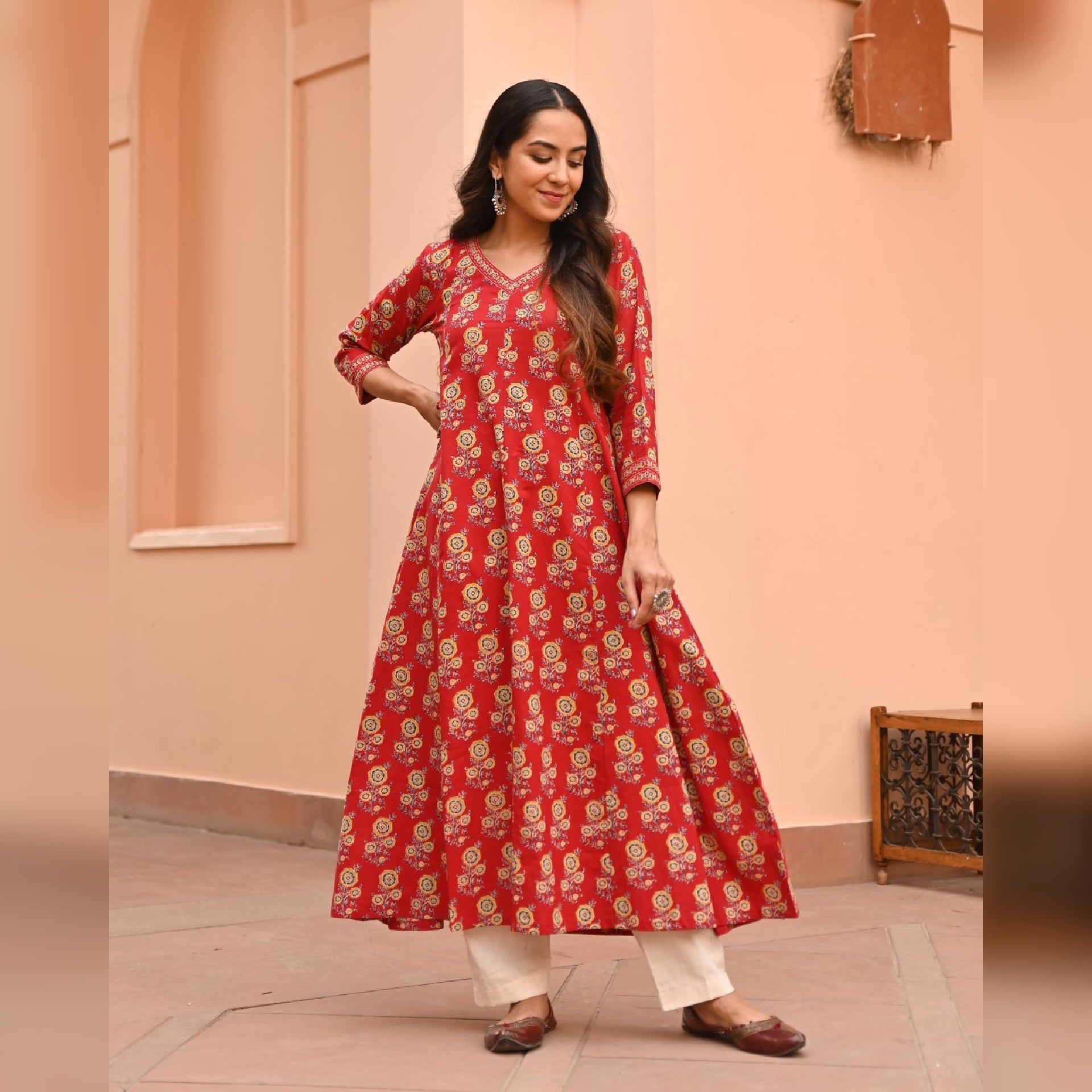 Ziniya Cotton Kurta