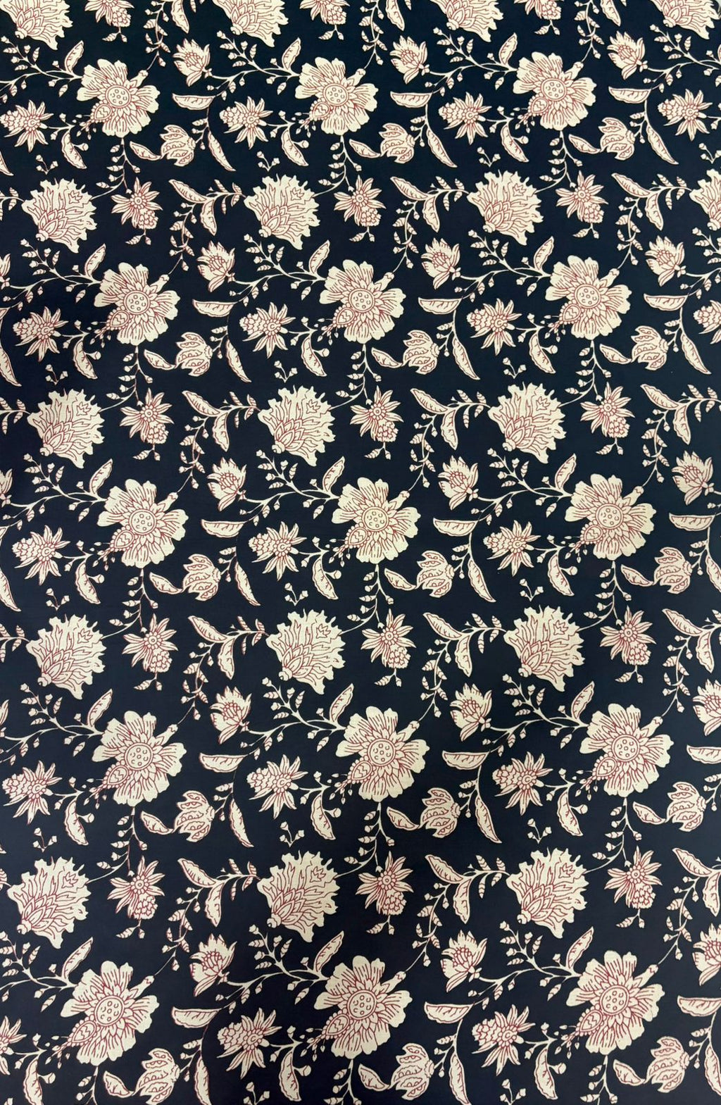 Rashika Black Cotton Kurta