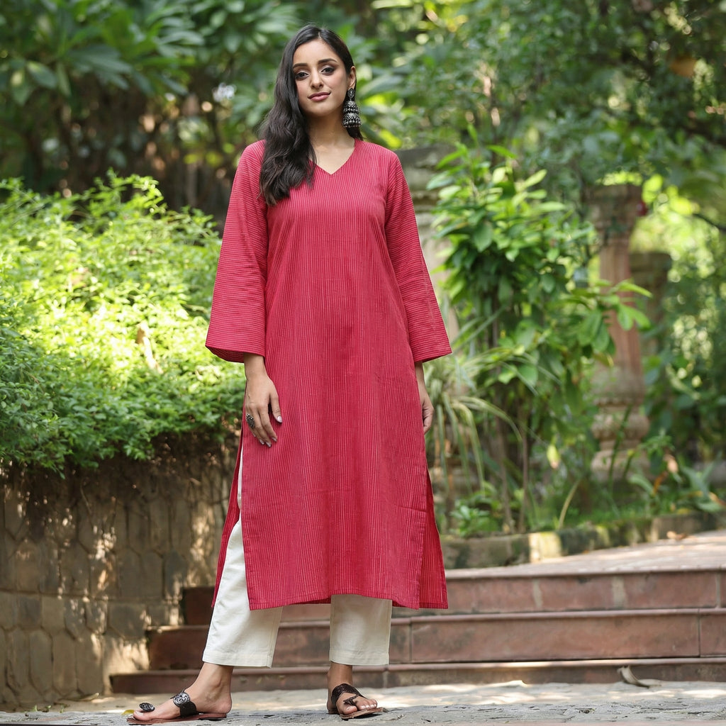 Atishi Handloom Cotton Kurta