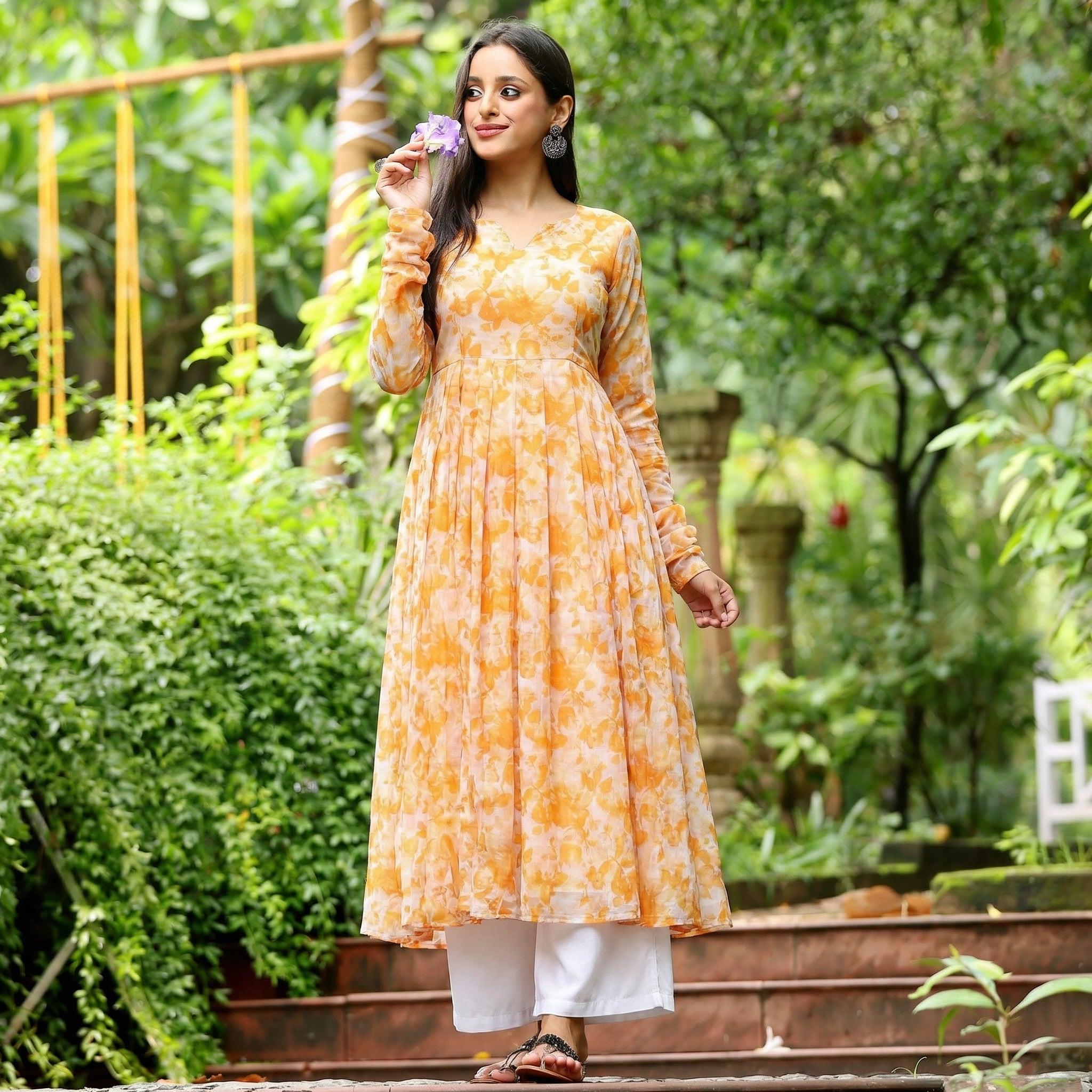 Maala Georgette Kurta