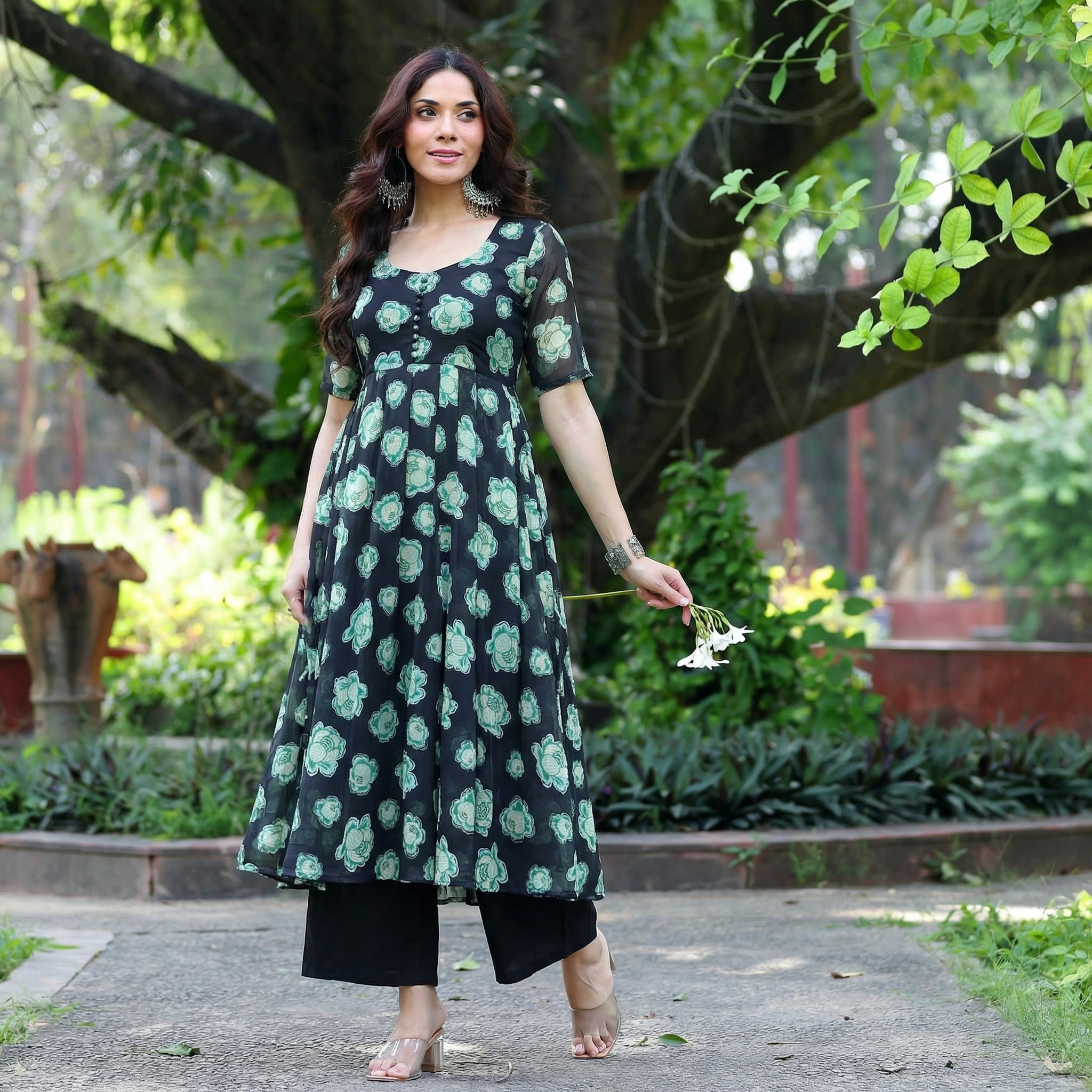 Aaragya Georgette Kurta