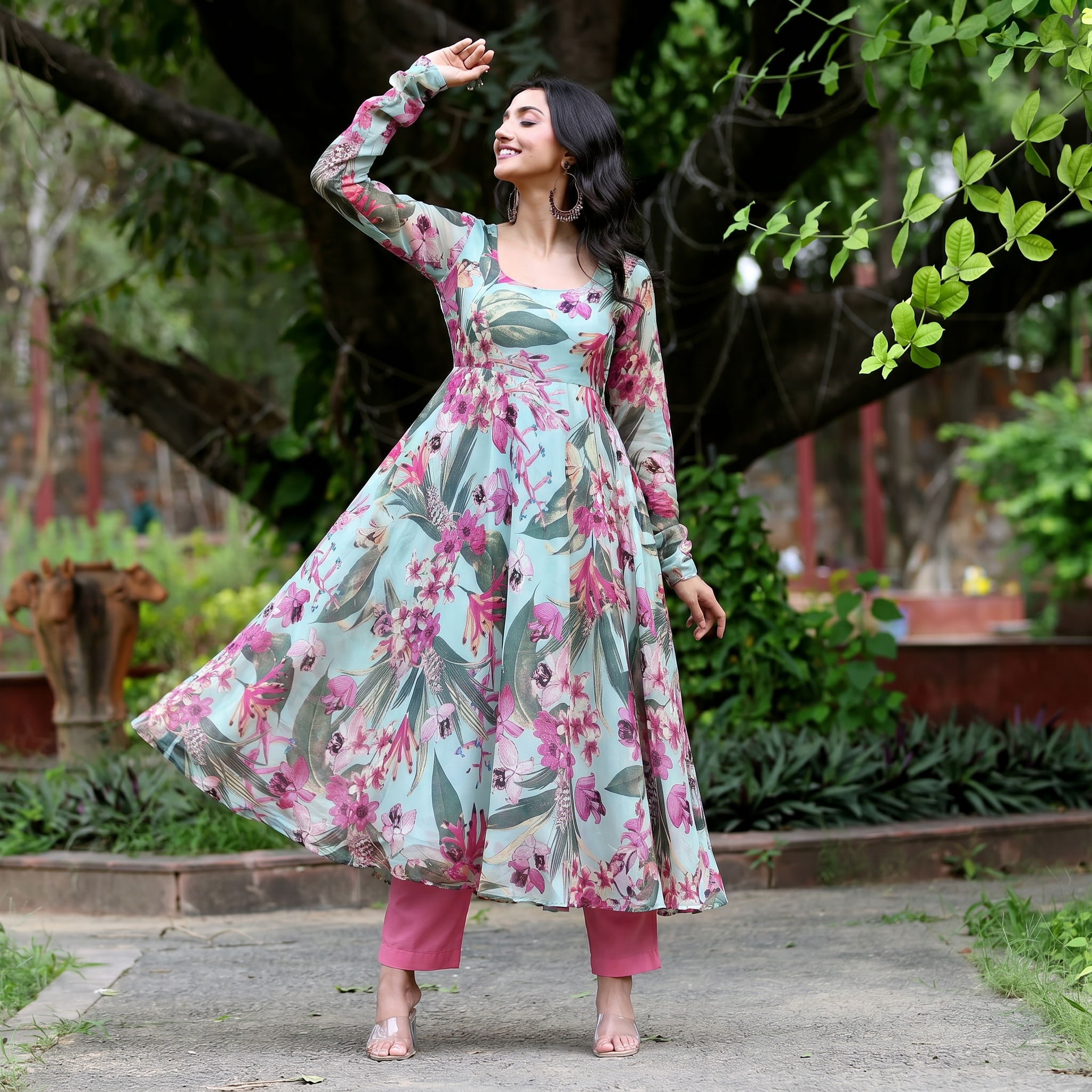 Surika Georgette Kurta