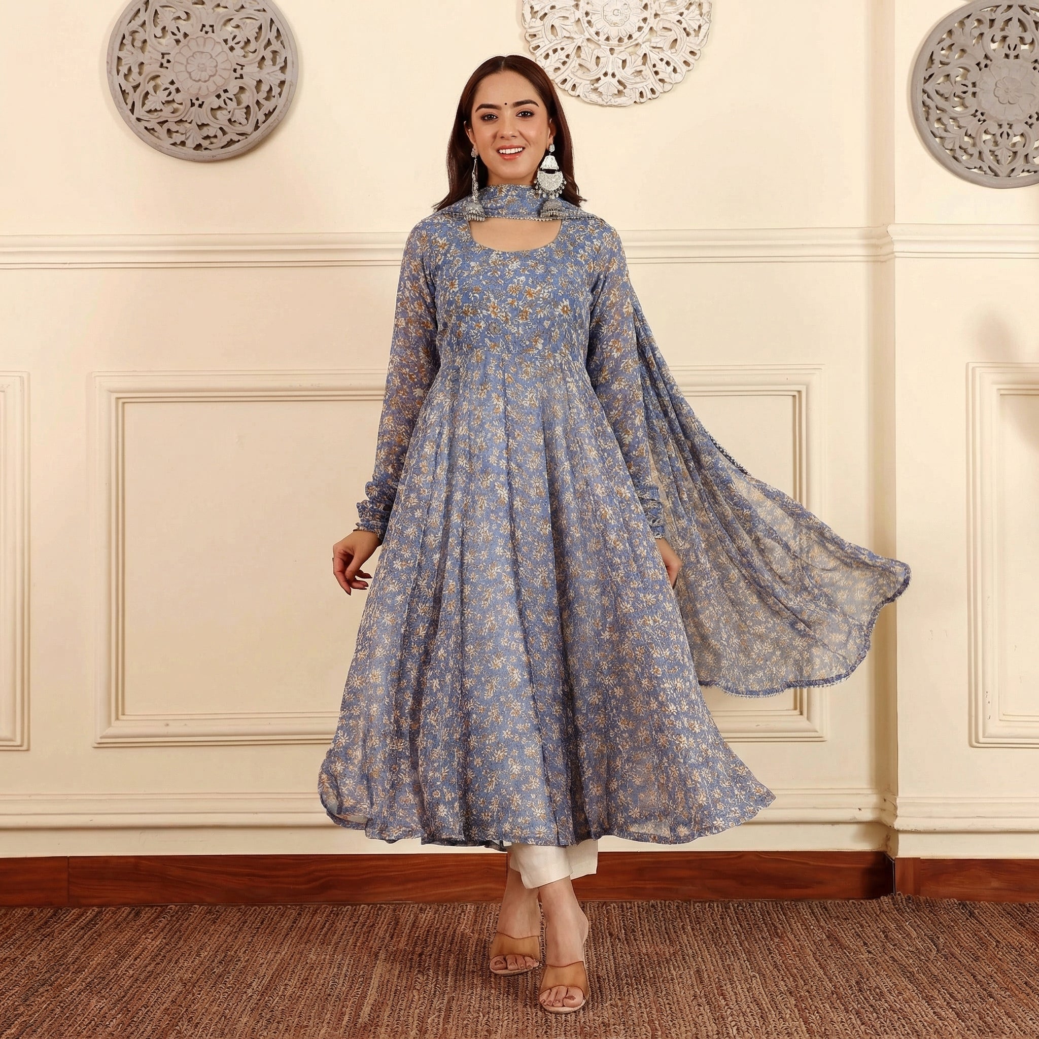 Sulochana Georgette Set