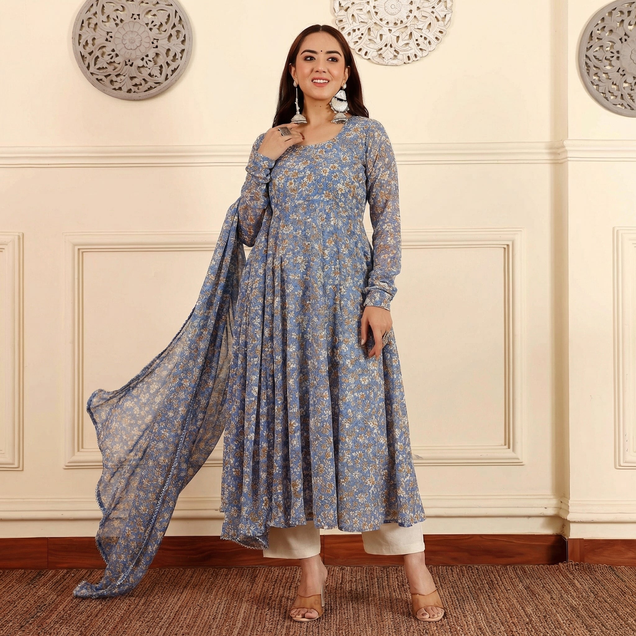 Sulochana Georgette Set