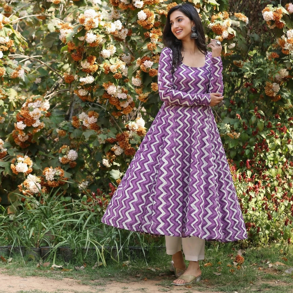Shiraagya Kantha Cotton Kurta