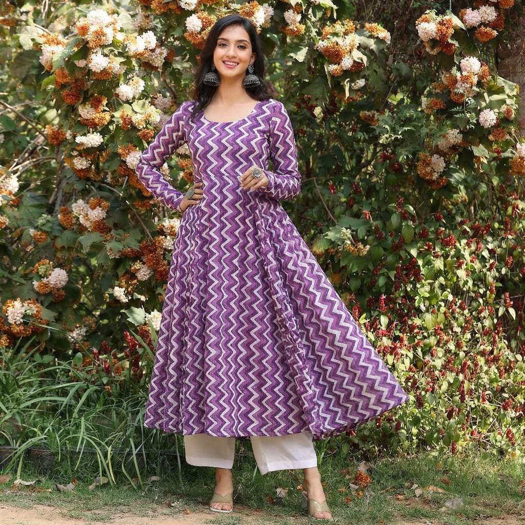 Shiraagya Kantha Cotton Kurta