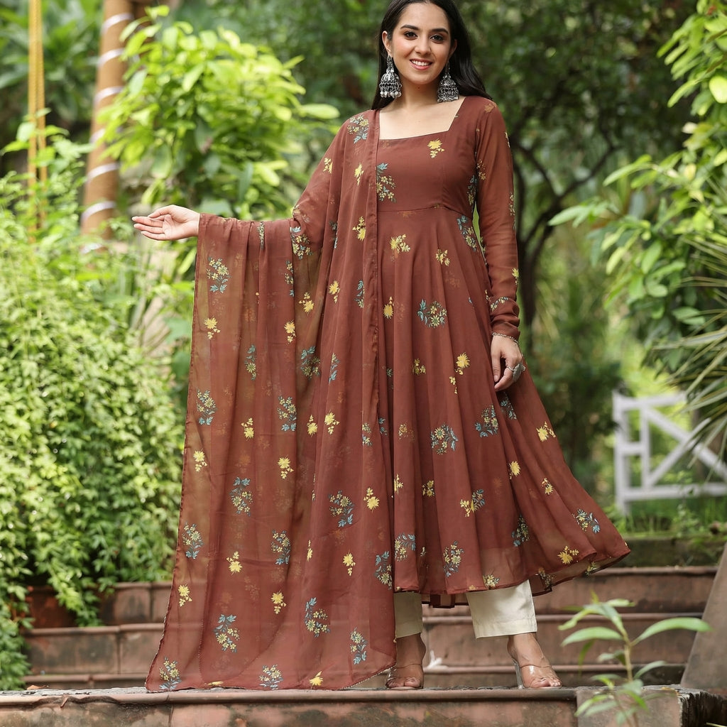 Shamita Georgette Set