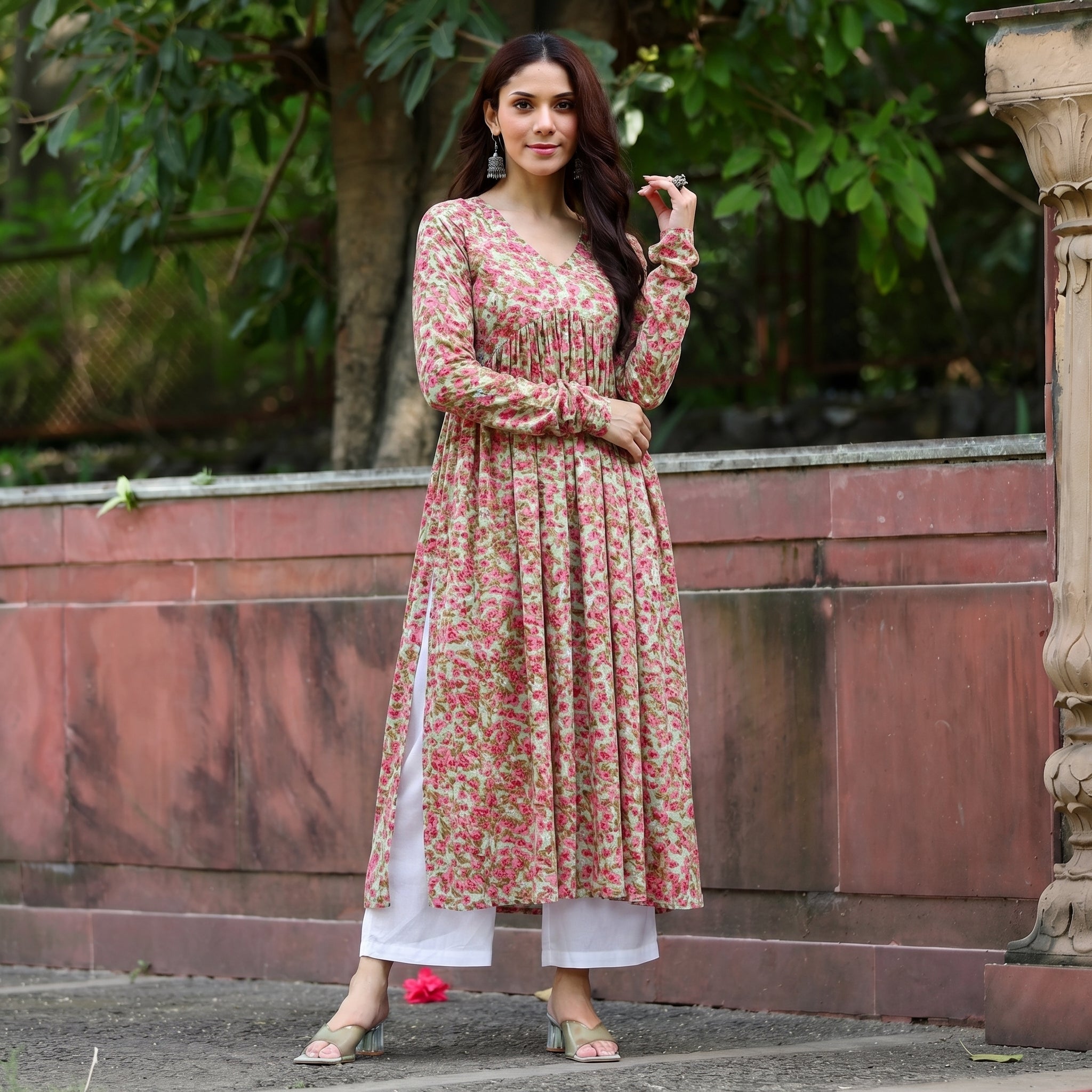 Namati Georgette Kurta