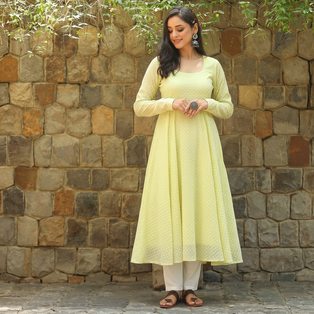 Umedha Georgette Kurta