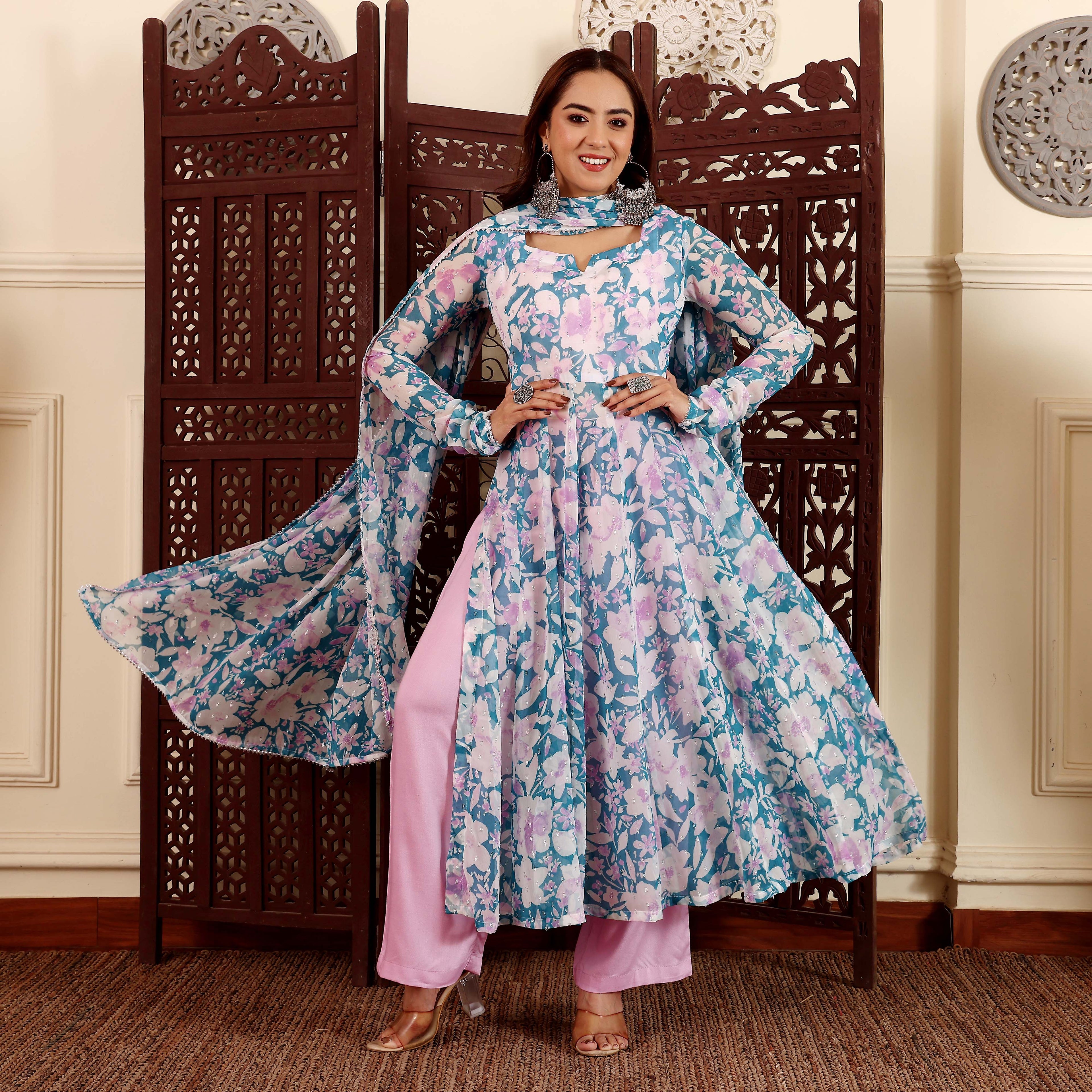 Chanchala Georgette Set