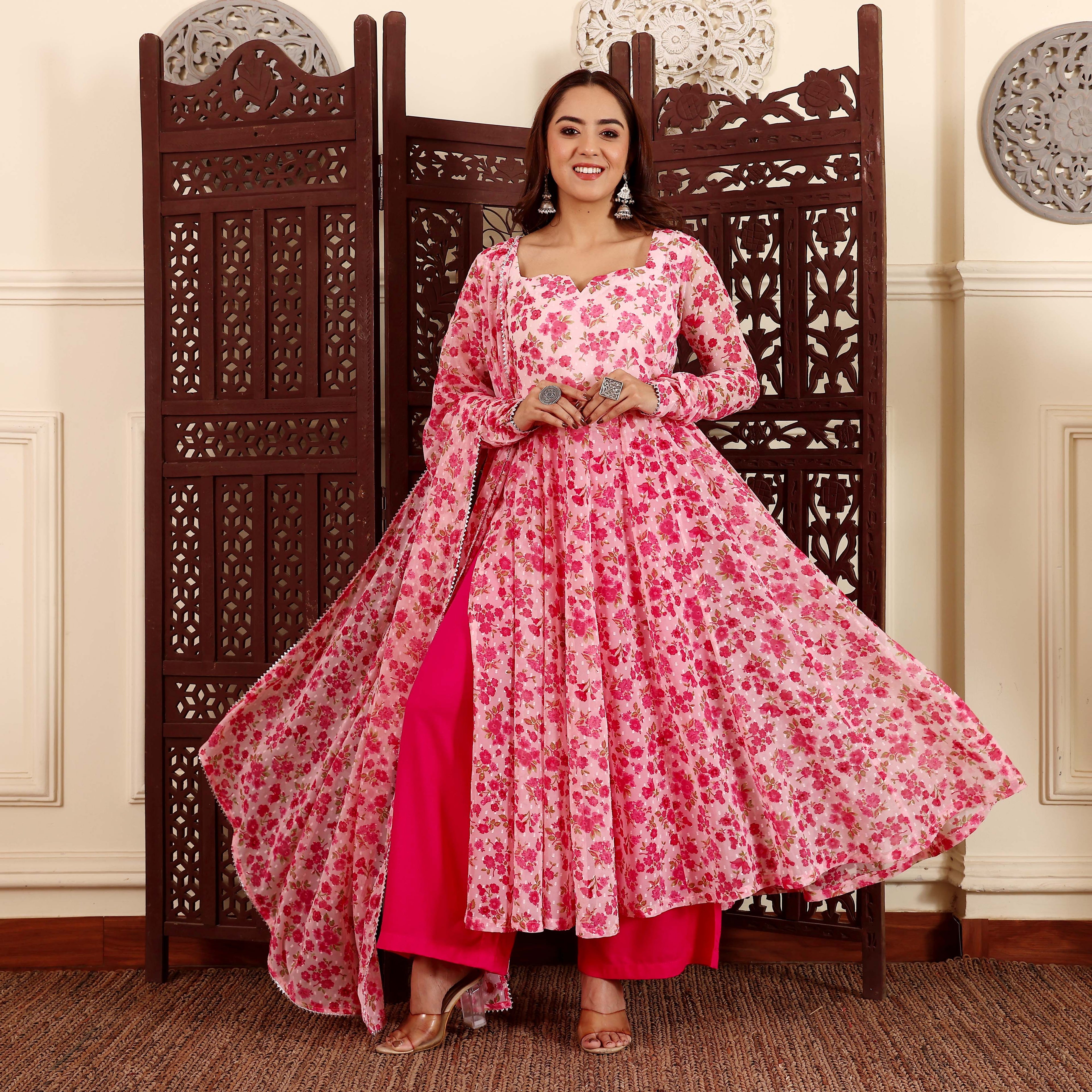 Zubina Georgette Set