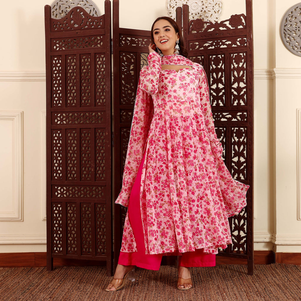Zubina Georgette Set