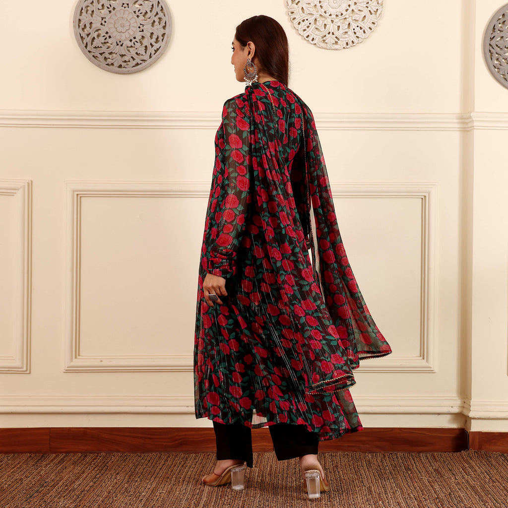 Fiza Georgette Set