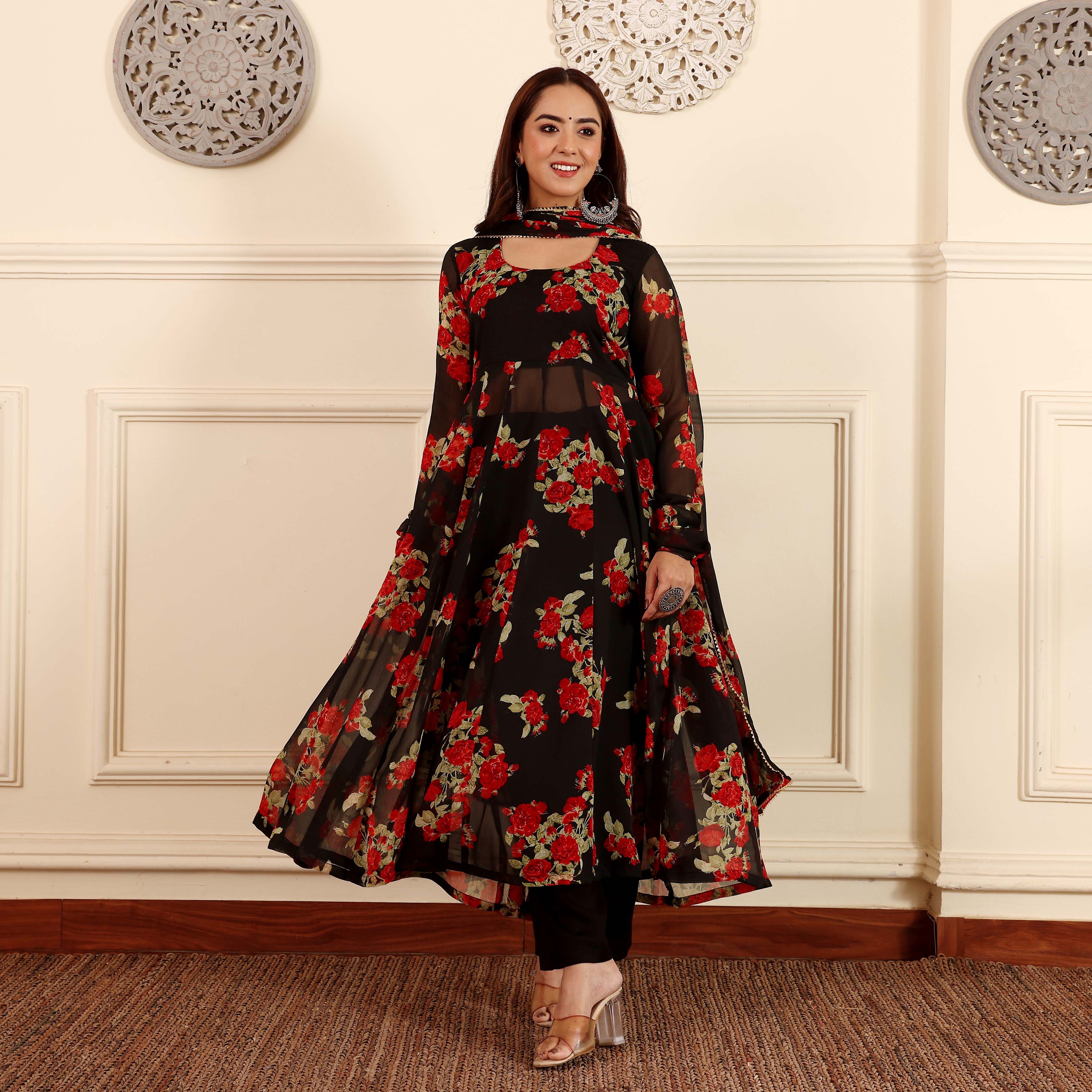Krihana Georgette Set