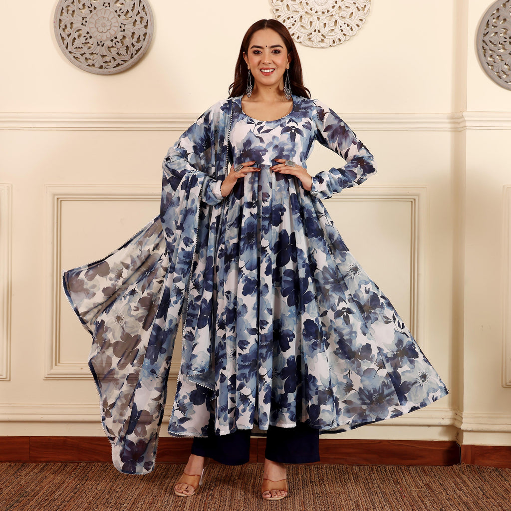 Yaanvi Georgette Set