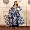 Yaanvi Georgette Set