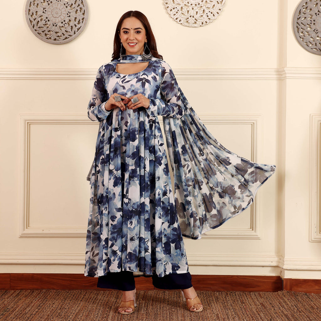 Yaanvi Georgette Set