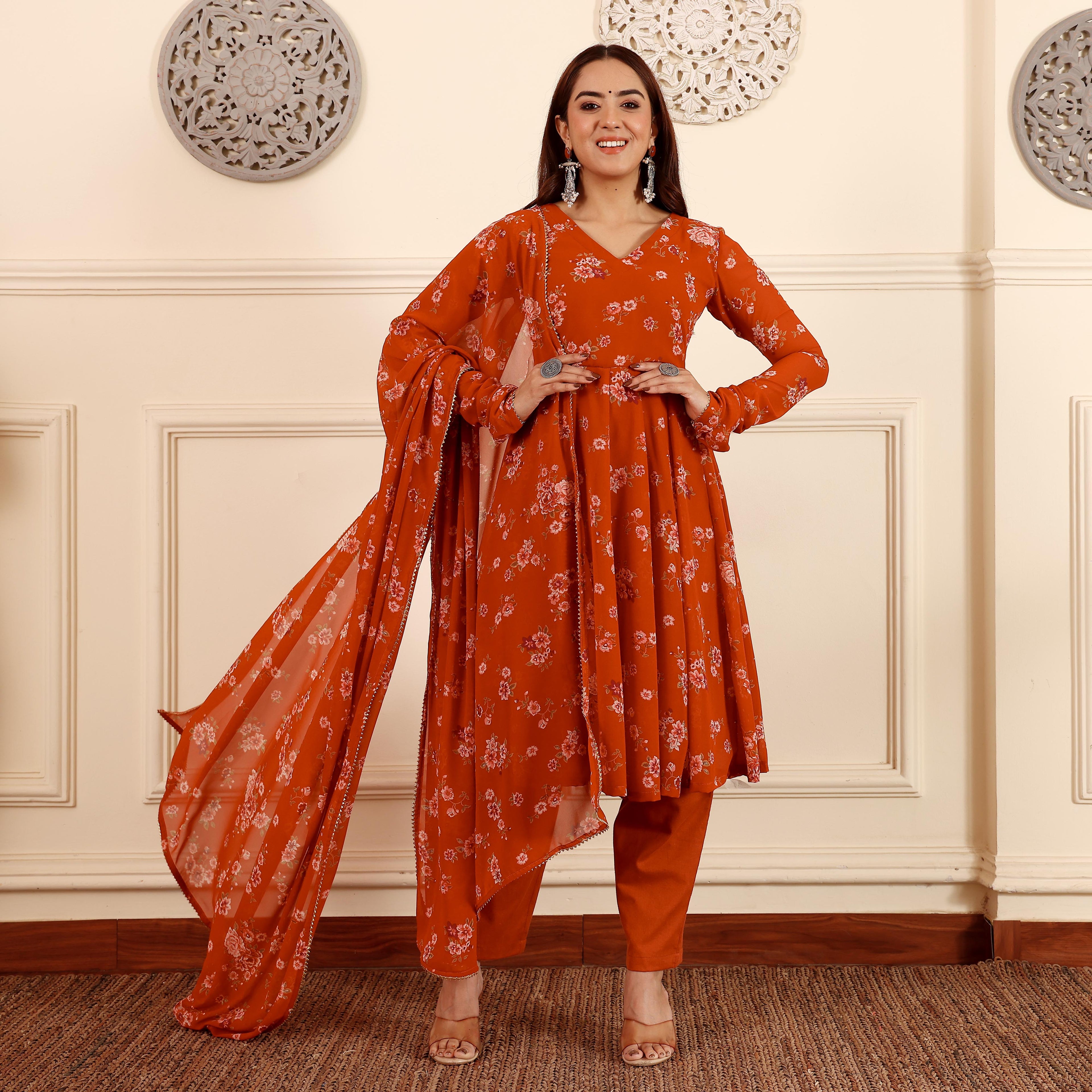 Kangana Georgette Set