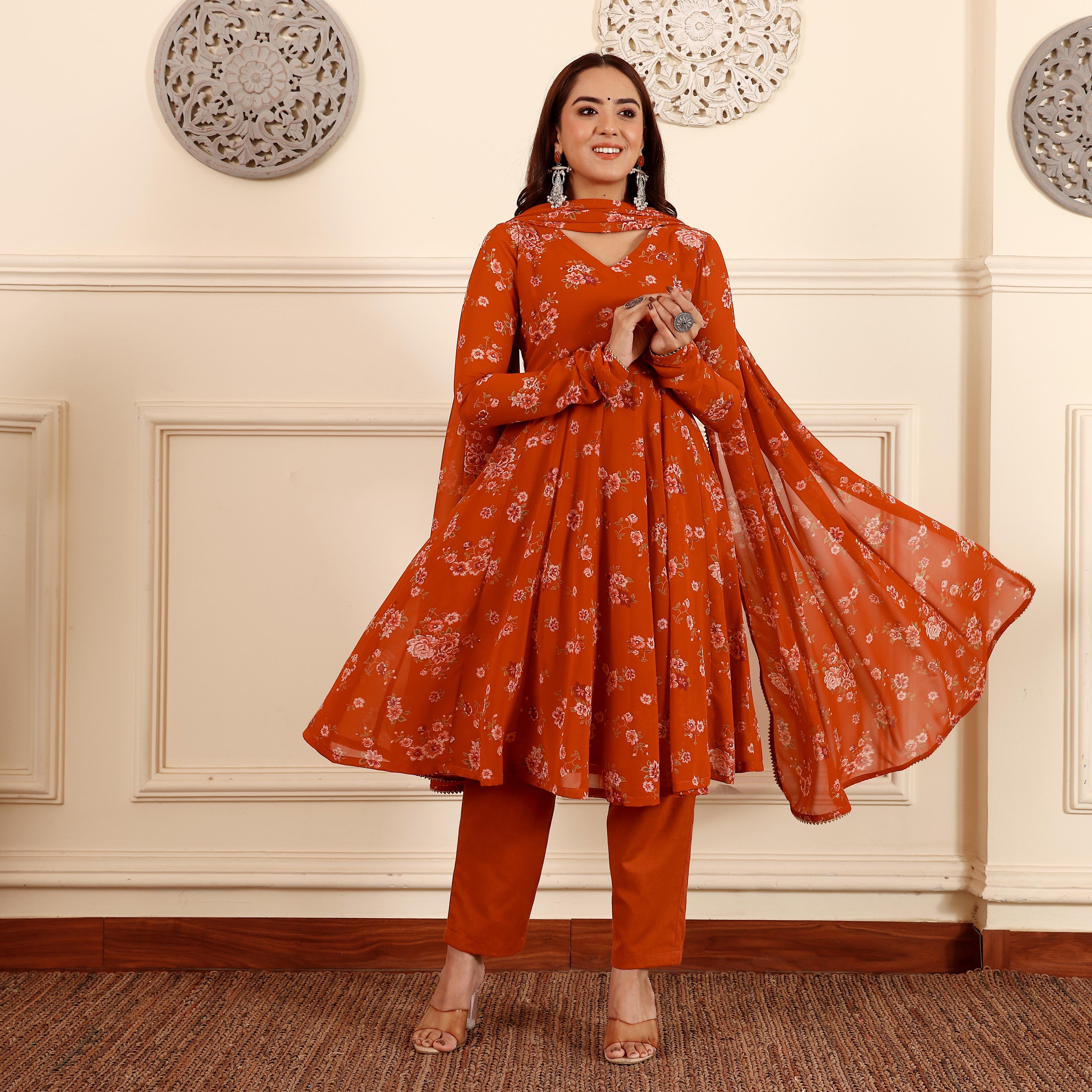 Kangana Georgette Set