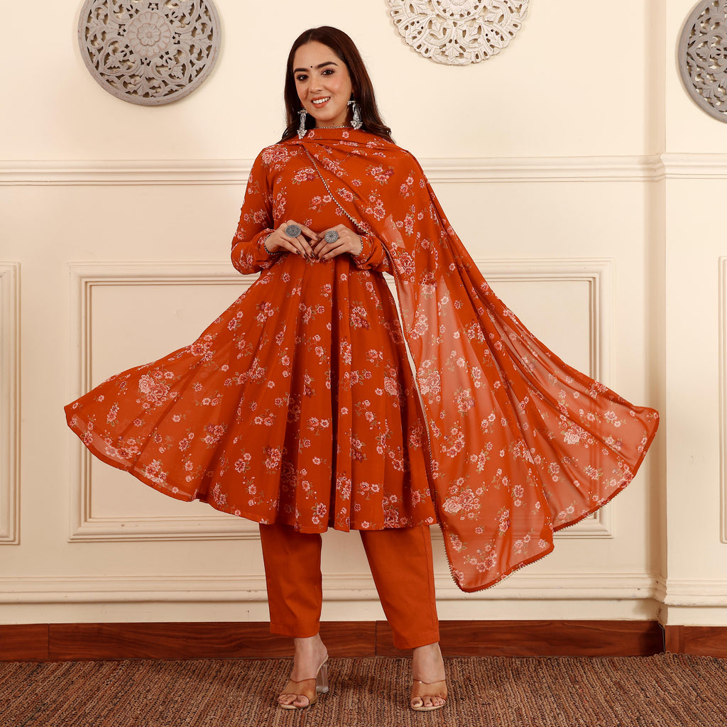 Kangana Georgette Set