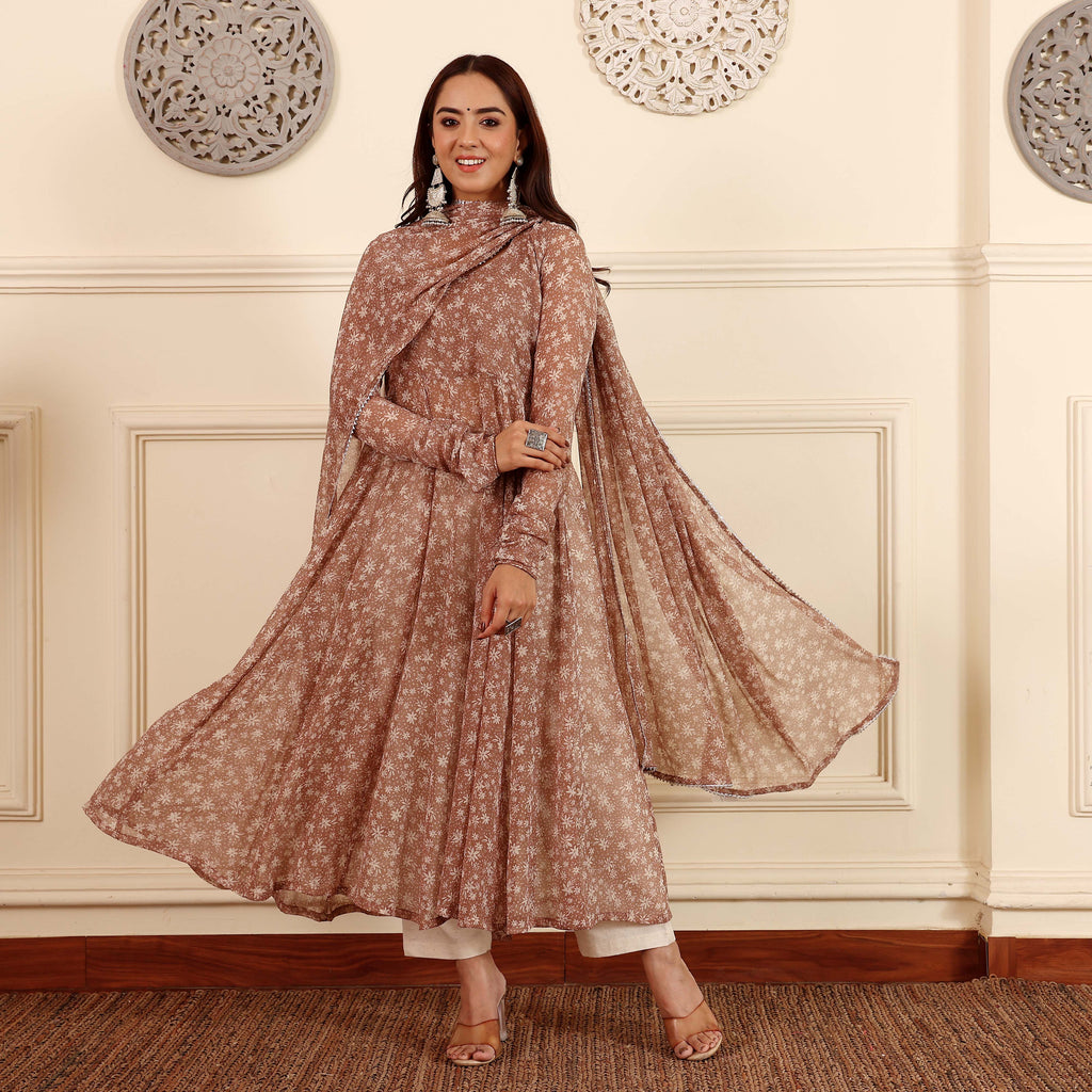 Grijaa Chiffon Set