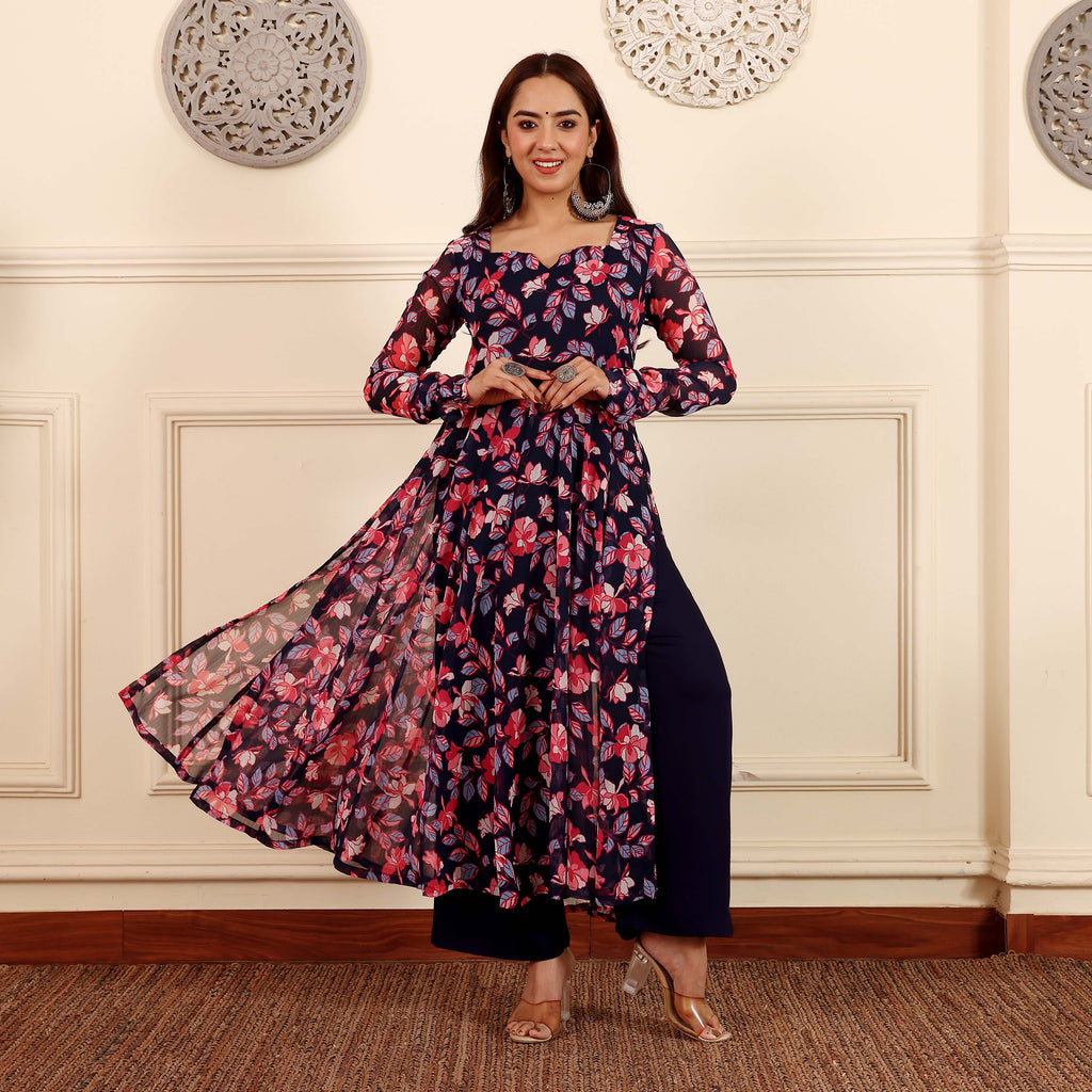 Meela Georgette Kurta