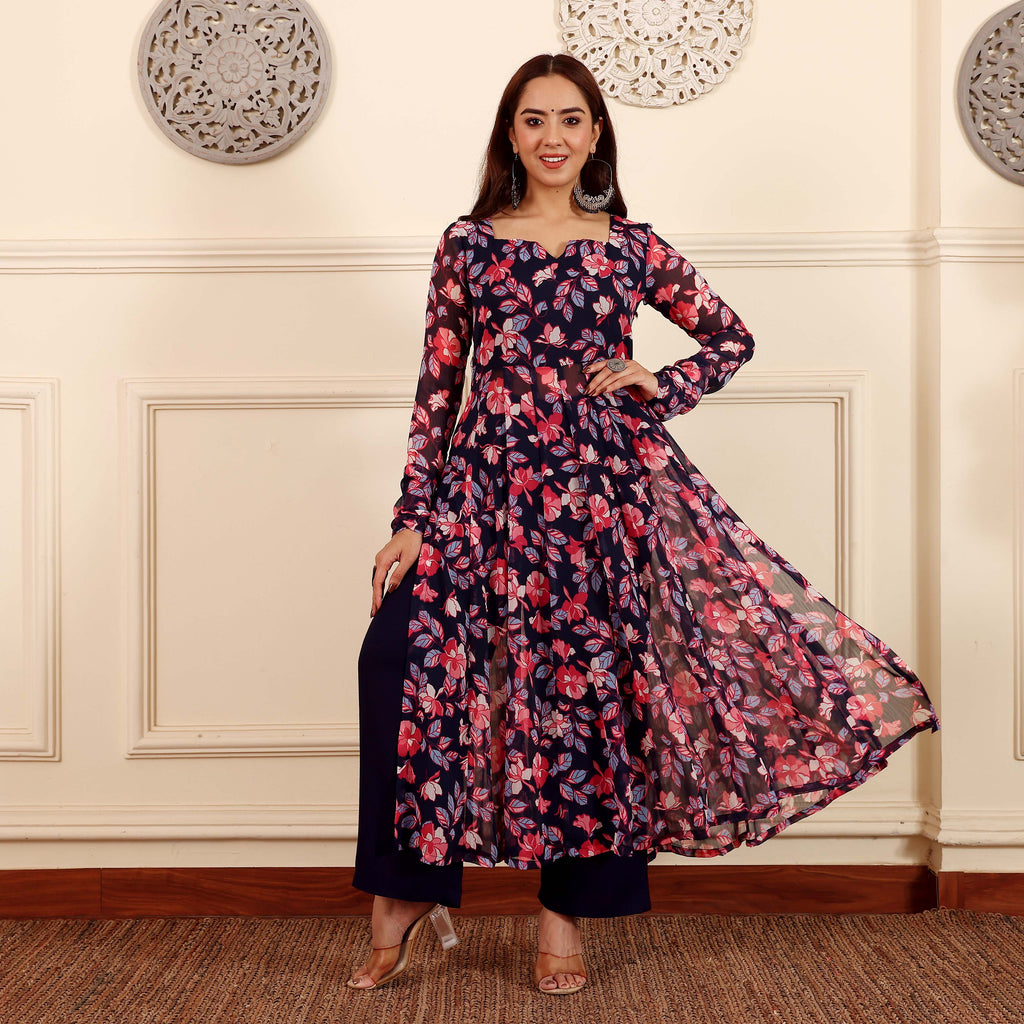 Meela Georgette Kurta