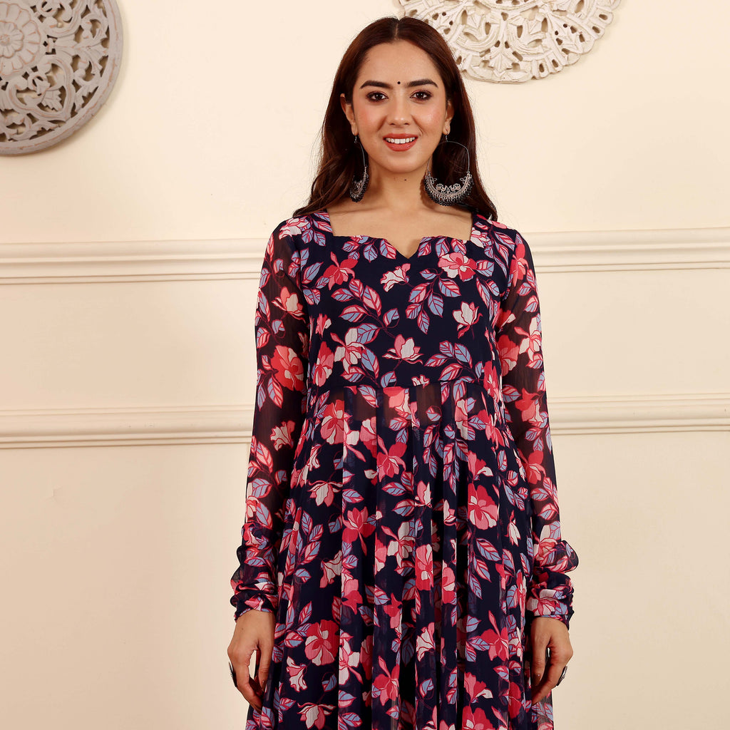 Meela Georgette Kurta