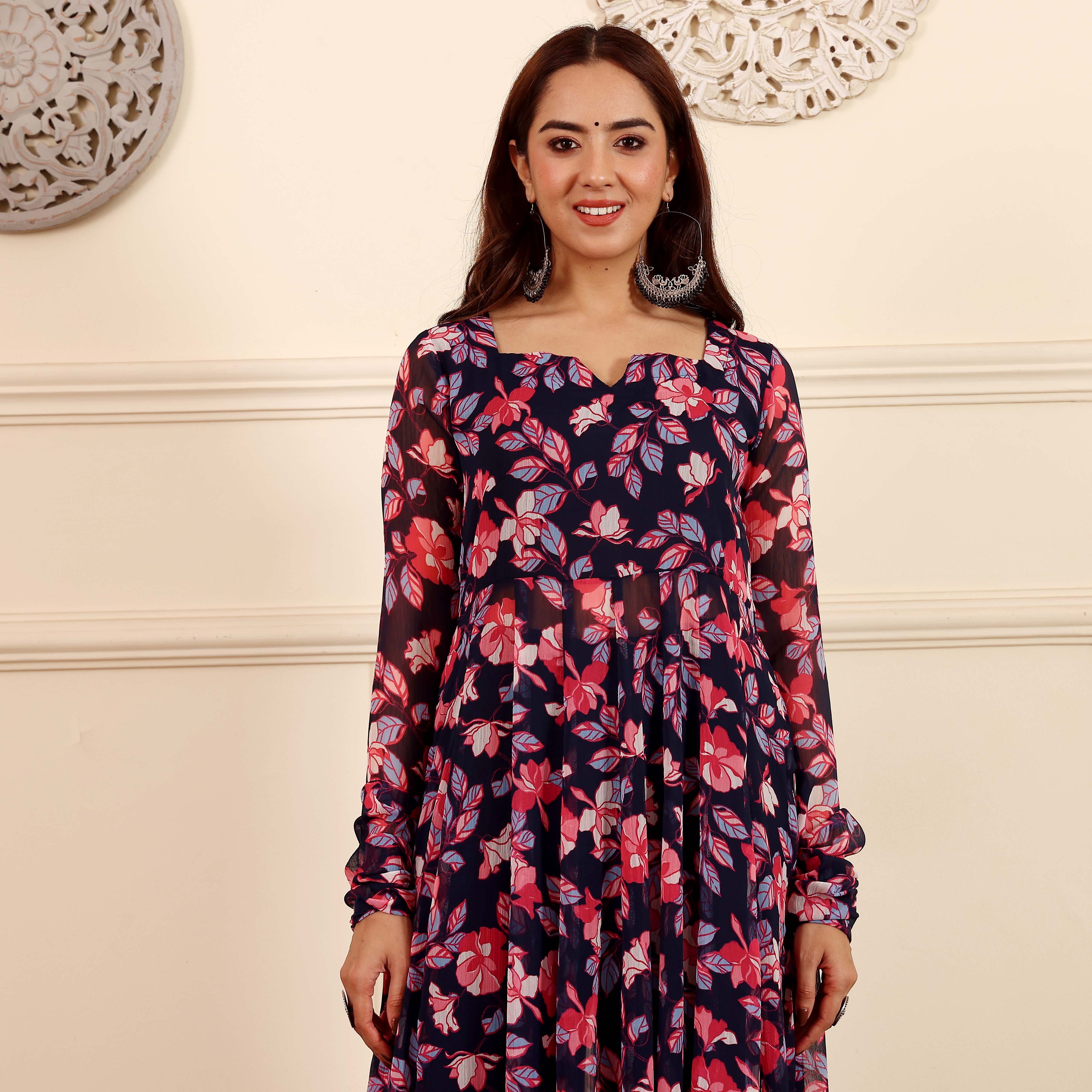 Meela Georgette Kurta