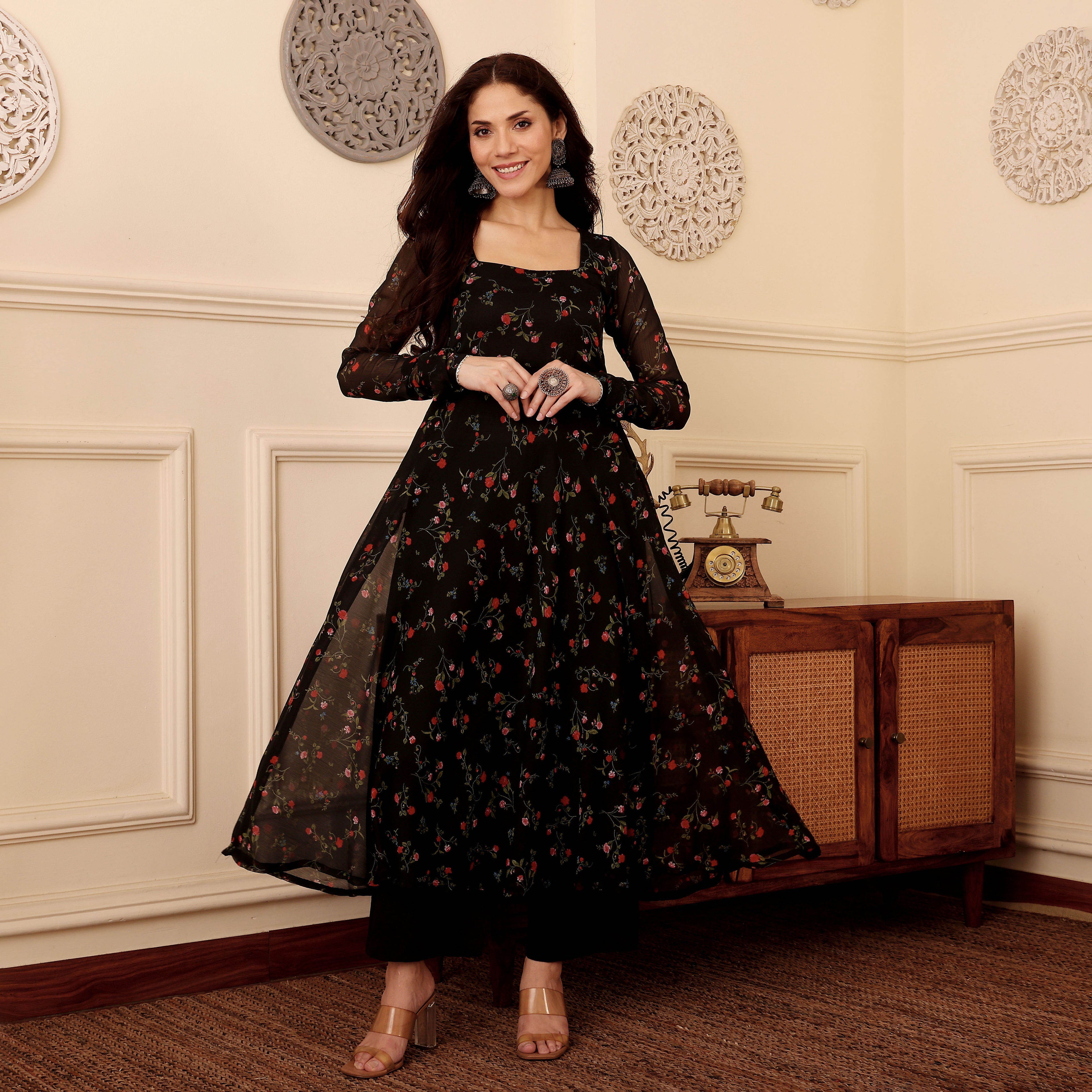 Lamya Georgette Kurta