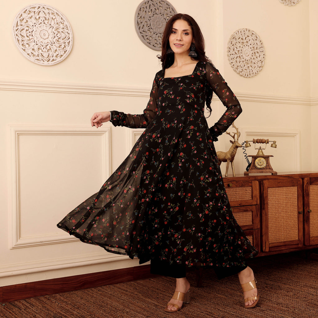 Lamya Georgette Kurta