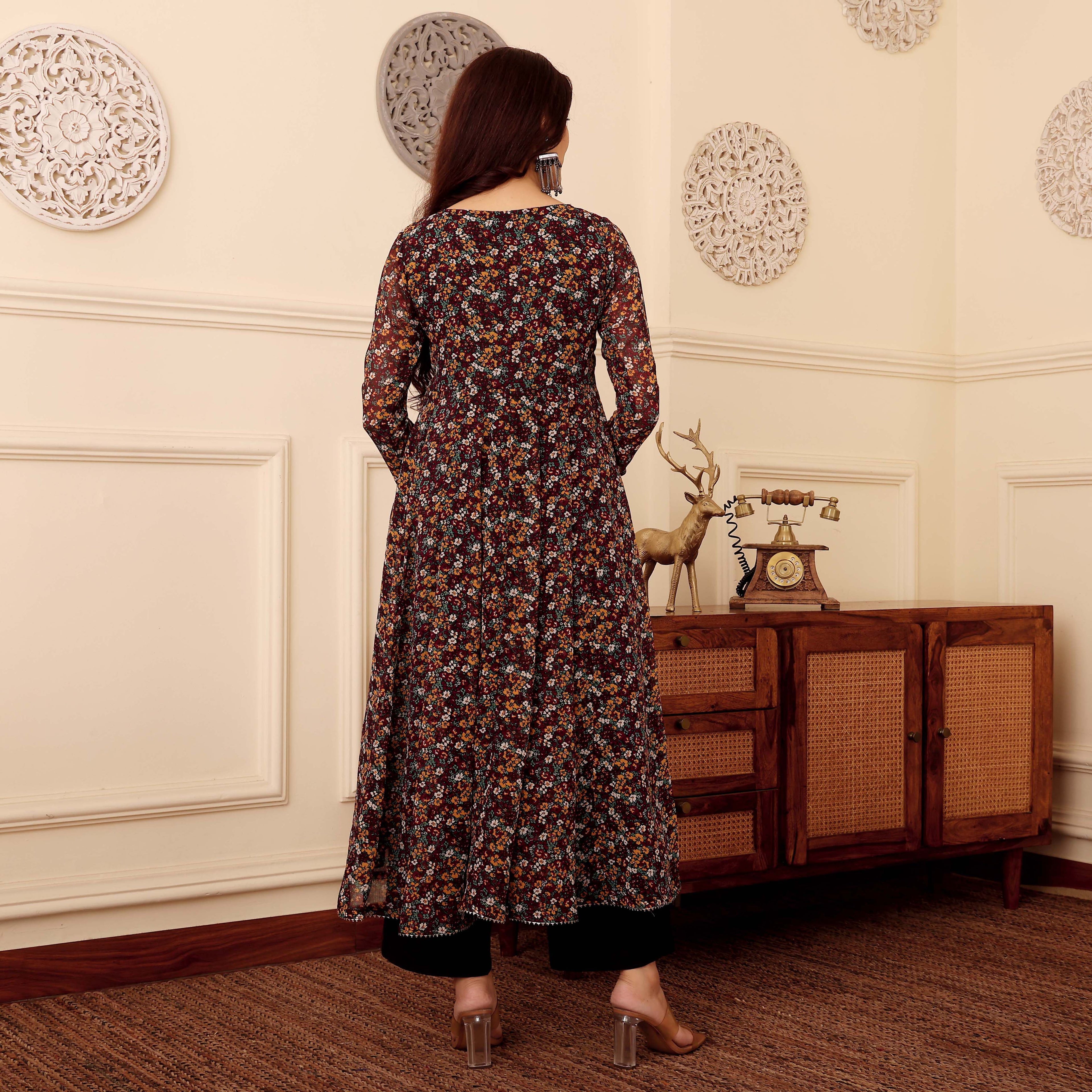 Ramola Georgette Kurta