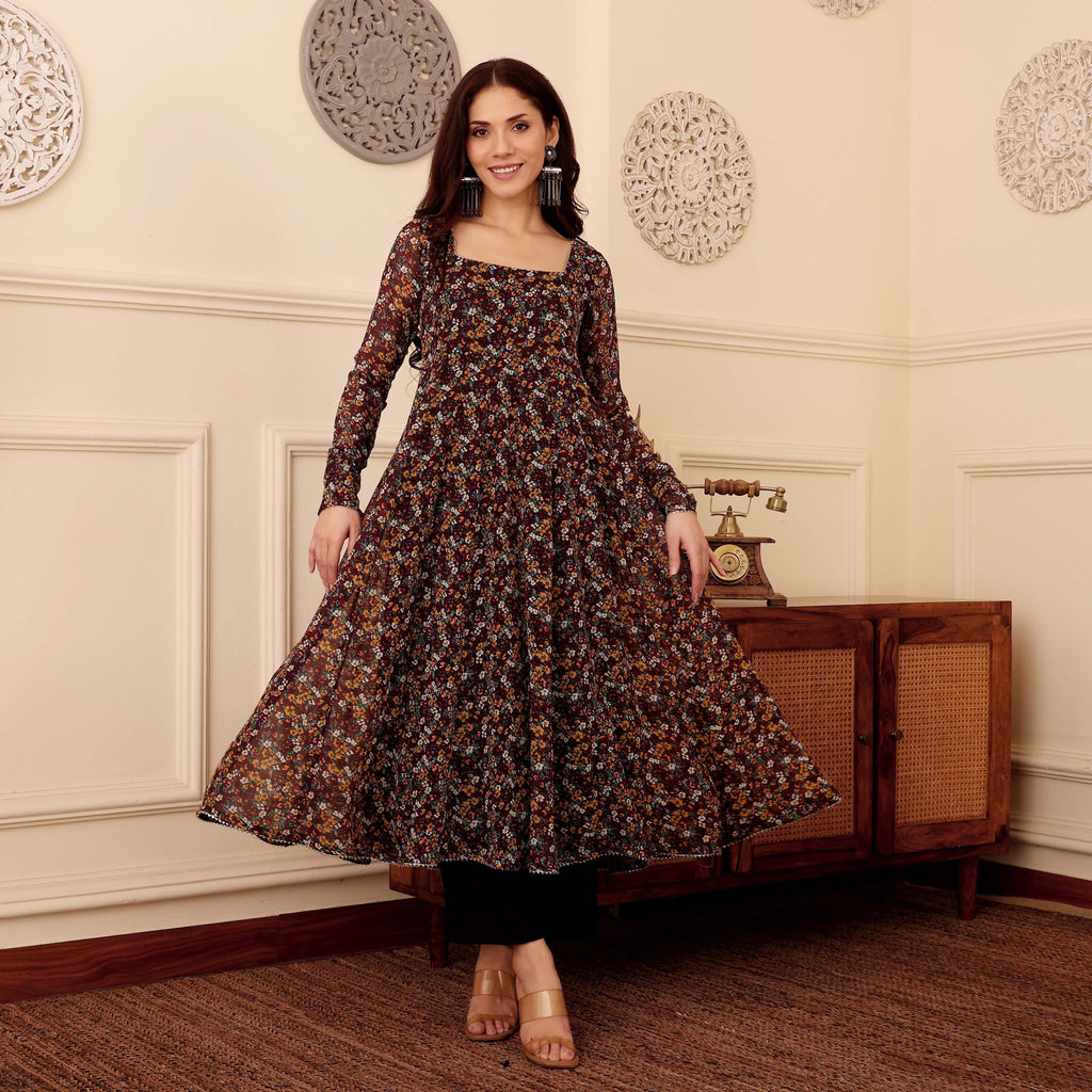 Ramola Georgette Kurta
