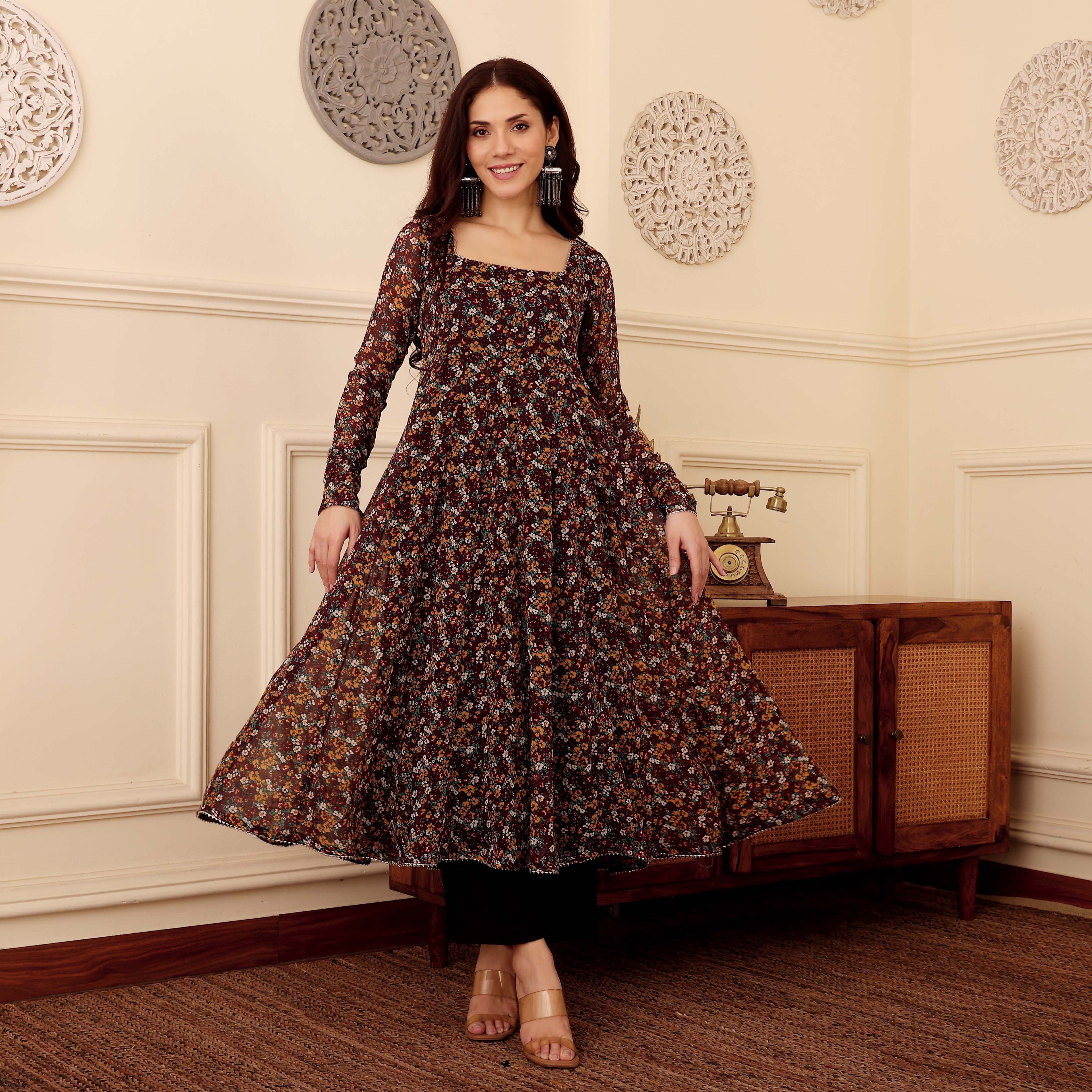 Ramola Georgette Kurta