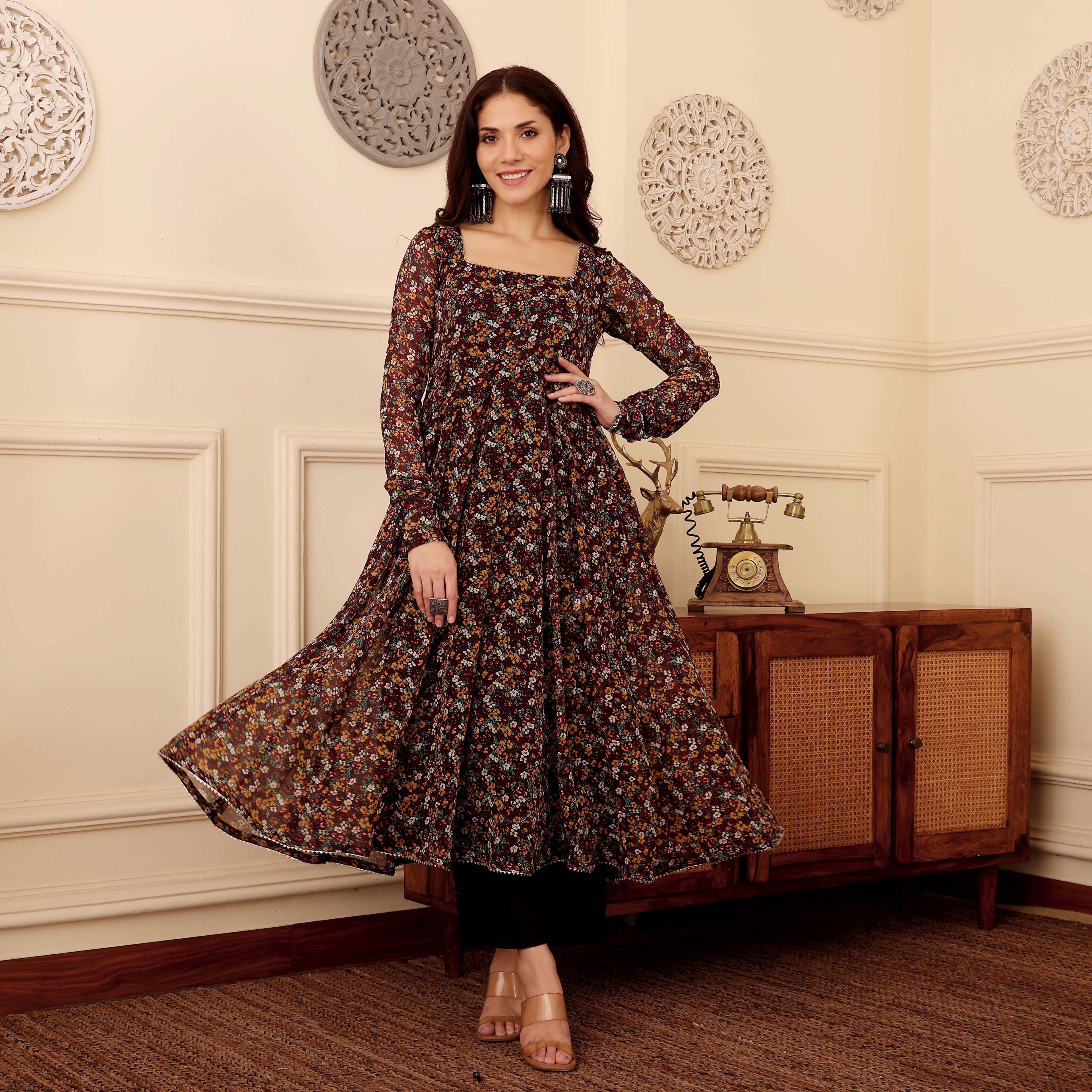 Ramola Georgette Kurta